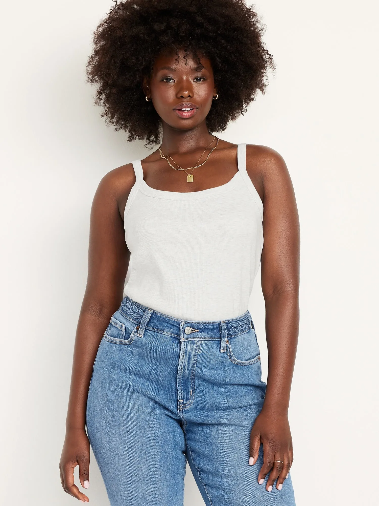 90's Ribbed Tank Top