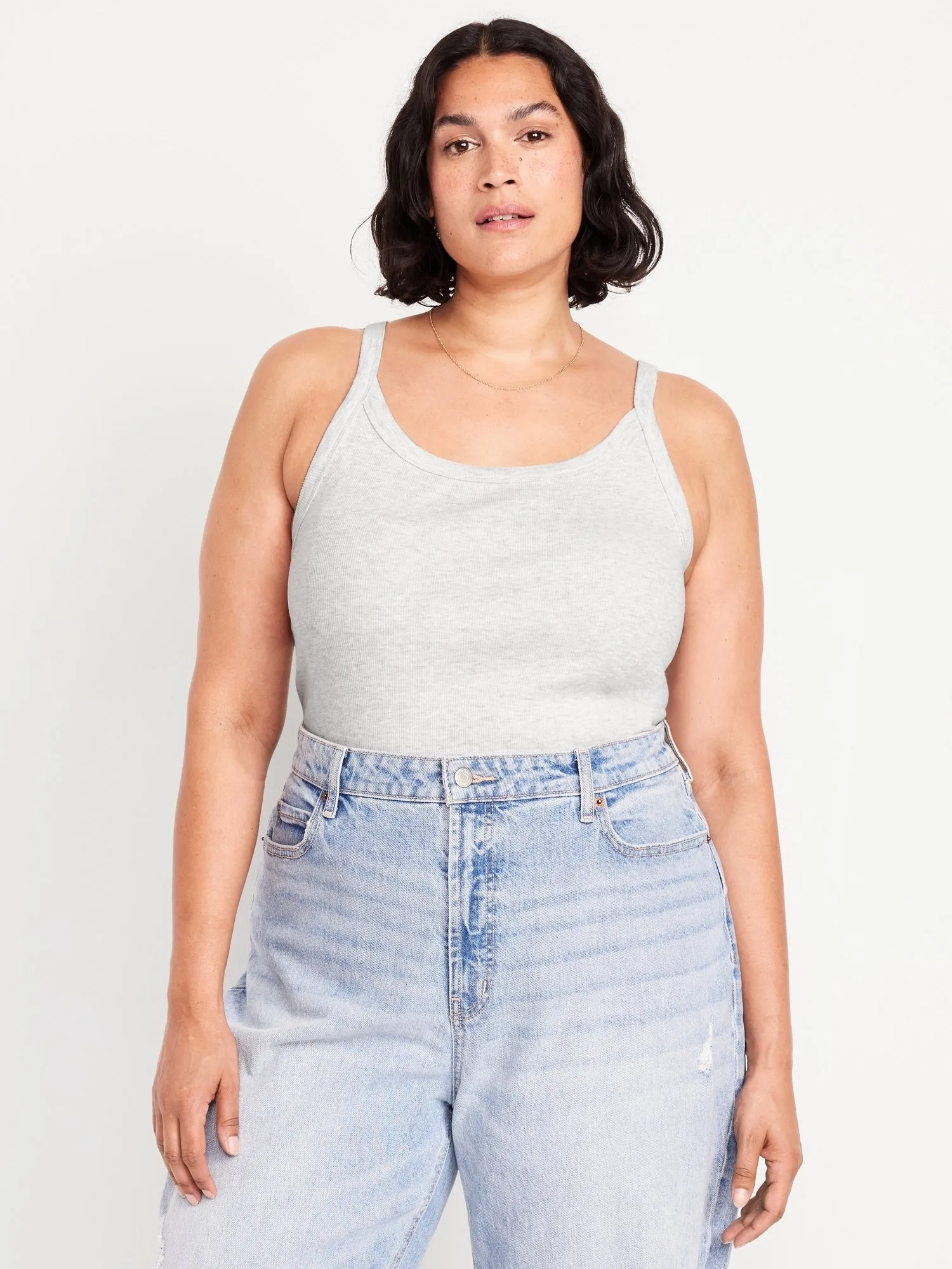 90's Ribbed Tank Top