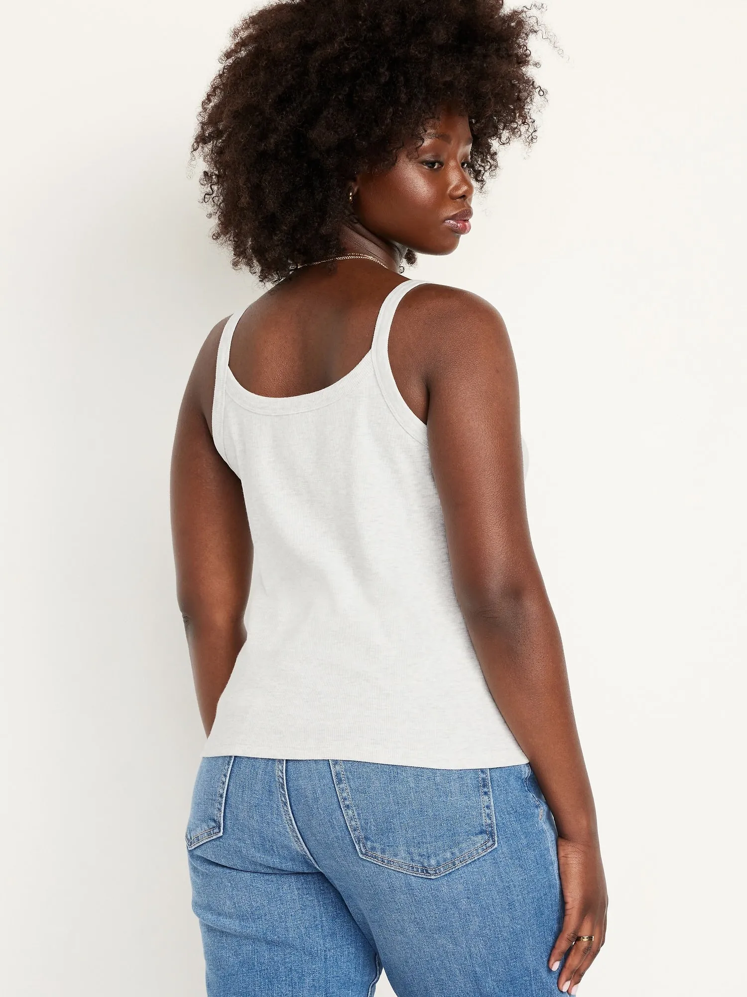 90's Ribbed Tank Top