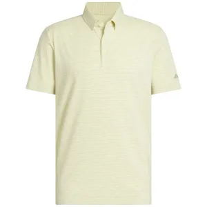 Adidas Go-To Printed Polo Shirt - Powder Yellow/Wonder Silver