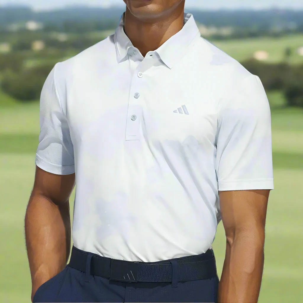 adidas Ultimate365 Tour Adicool LC Polo Shirt - Wonder Blue/White