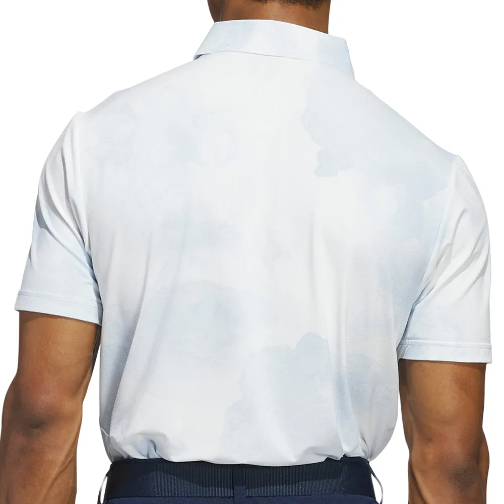 adidas Ultimate365 Tour Adicool LC Polo Shirt - Wonder Blue/White