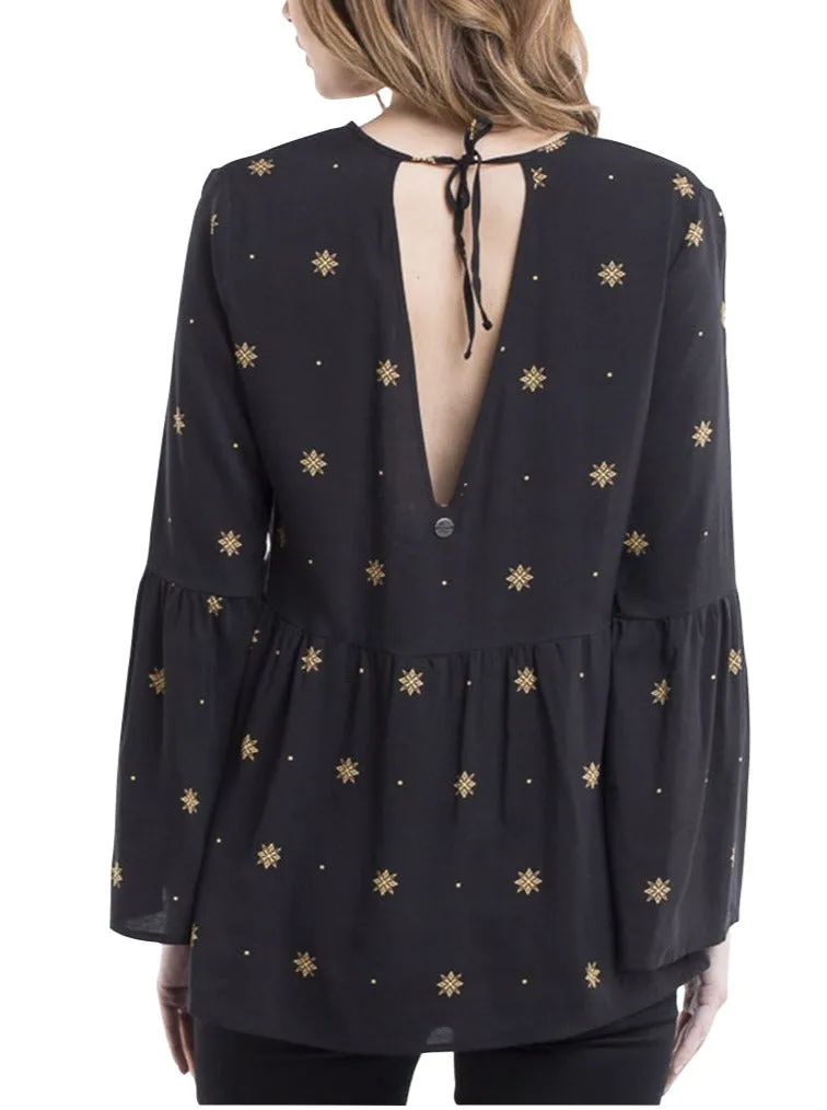 All About Eve - Gabriela Top - Black Stardust