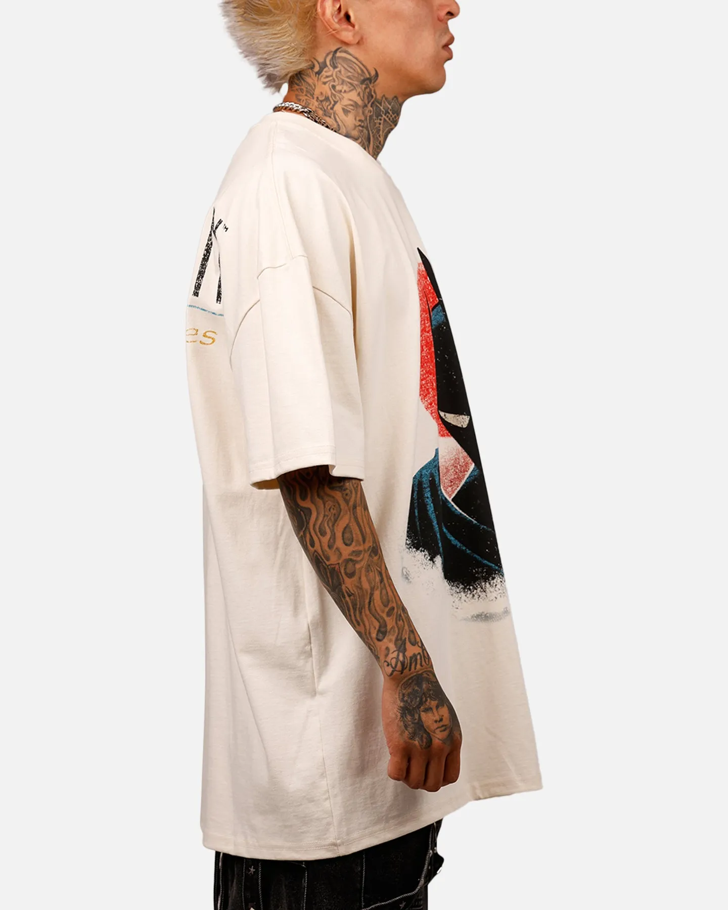 American Thrift X DC 97' Batman Heavyweight T-Shirt Off White