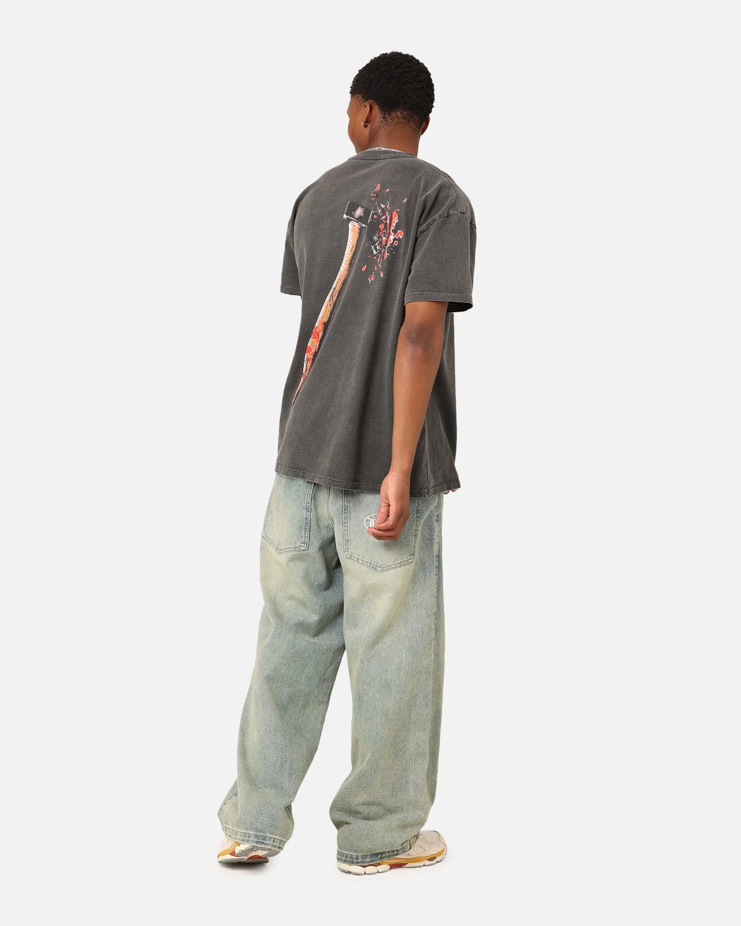 American Thrift X Friday The 13th Vintage T-Shirt Black Wash