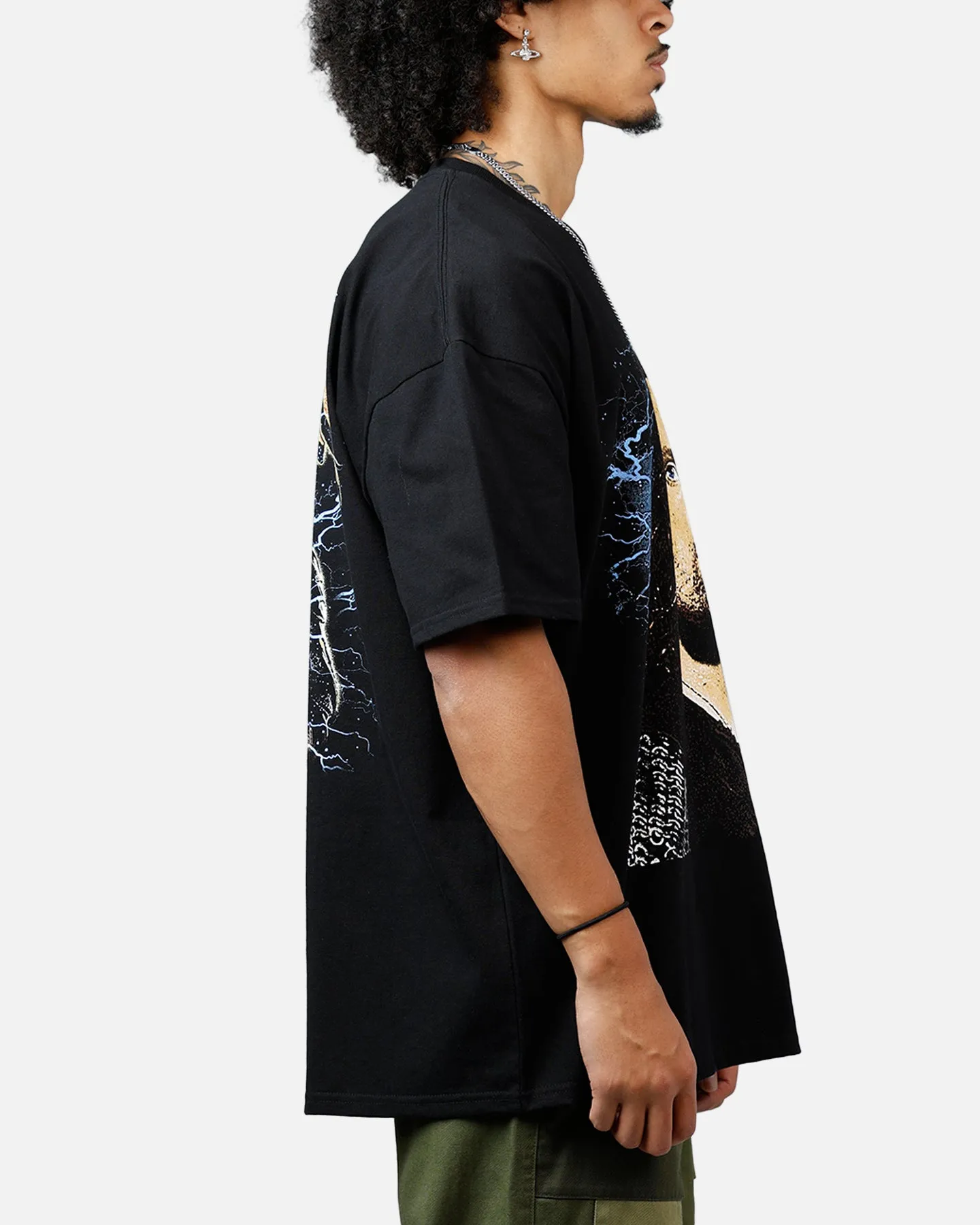 American Thrift X The Lord Of The Rings Aragorn Heavyweight T-Shirt Black