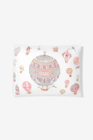 Atelier Choux Baby Hot Air Balloons Satin Pillow (40 cm x 30 cm)