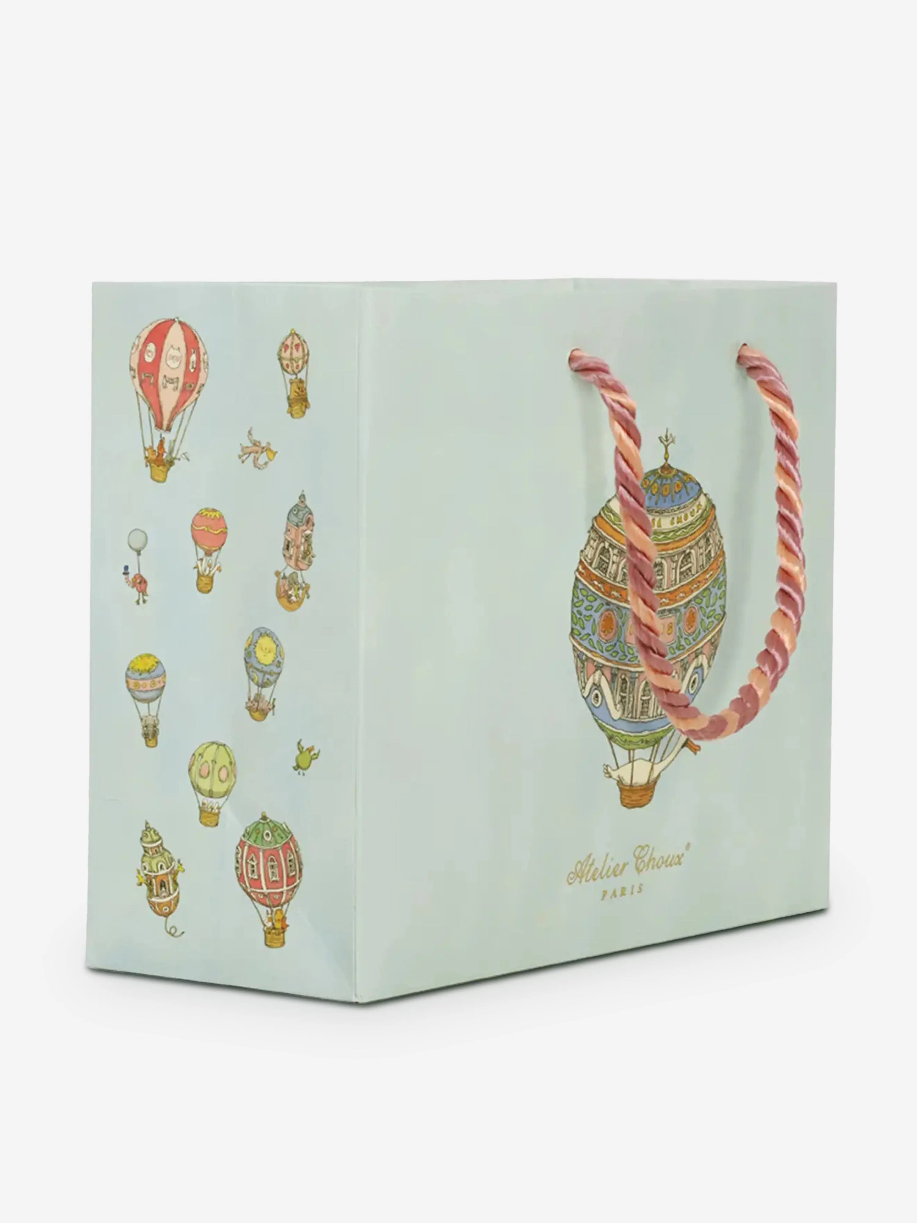 Atelier Choux Small Shopping Bag in Blue (25cm)