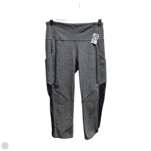 Athletic Leggings Capris By Luli Fama In Grey, Size: 8