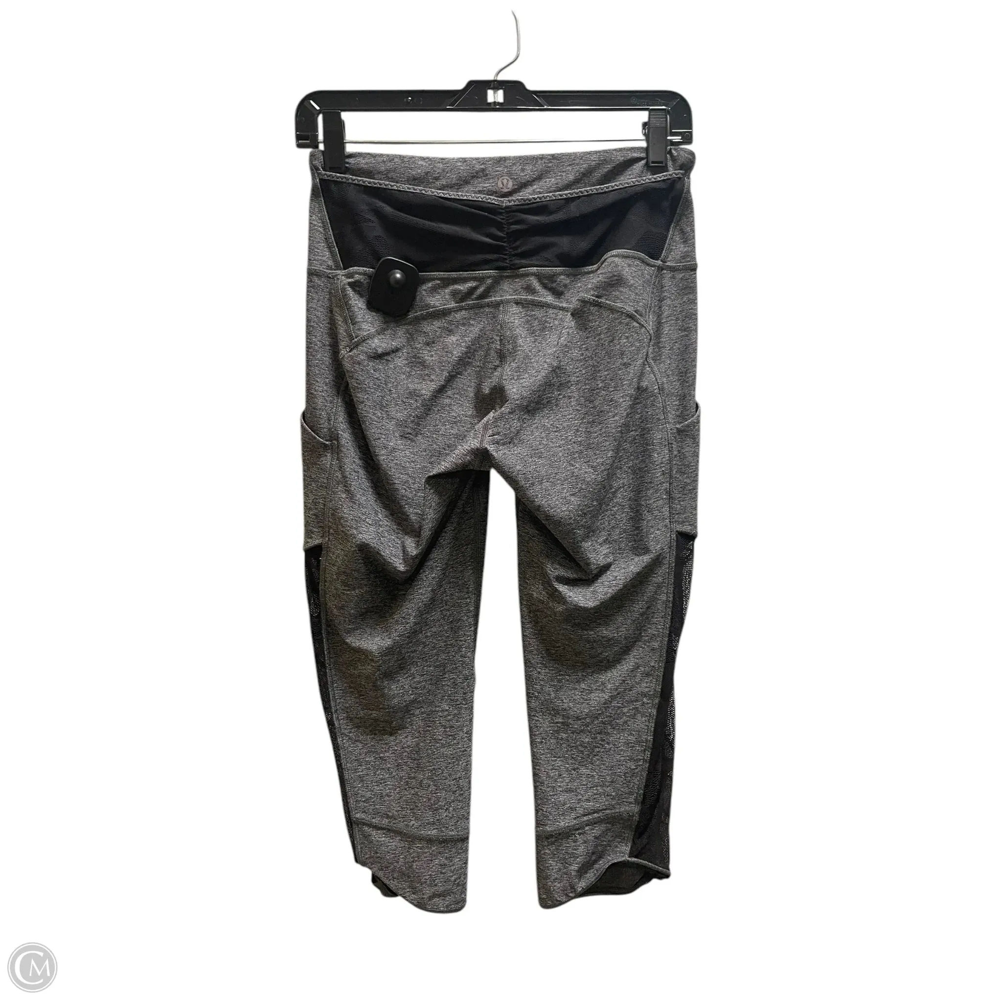 Athletic Leggings Capris By Luli Fama In Grey, Size: 8