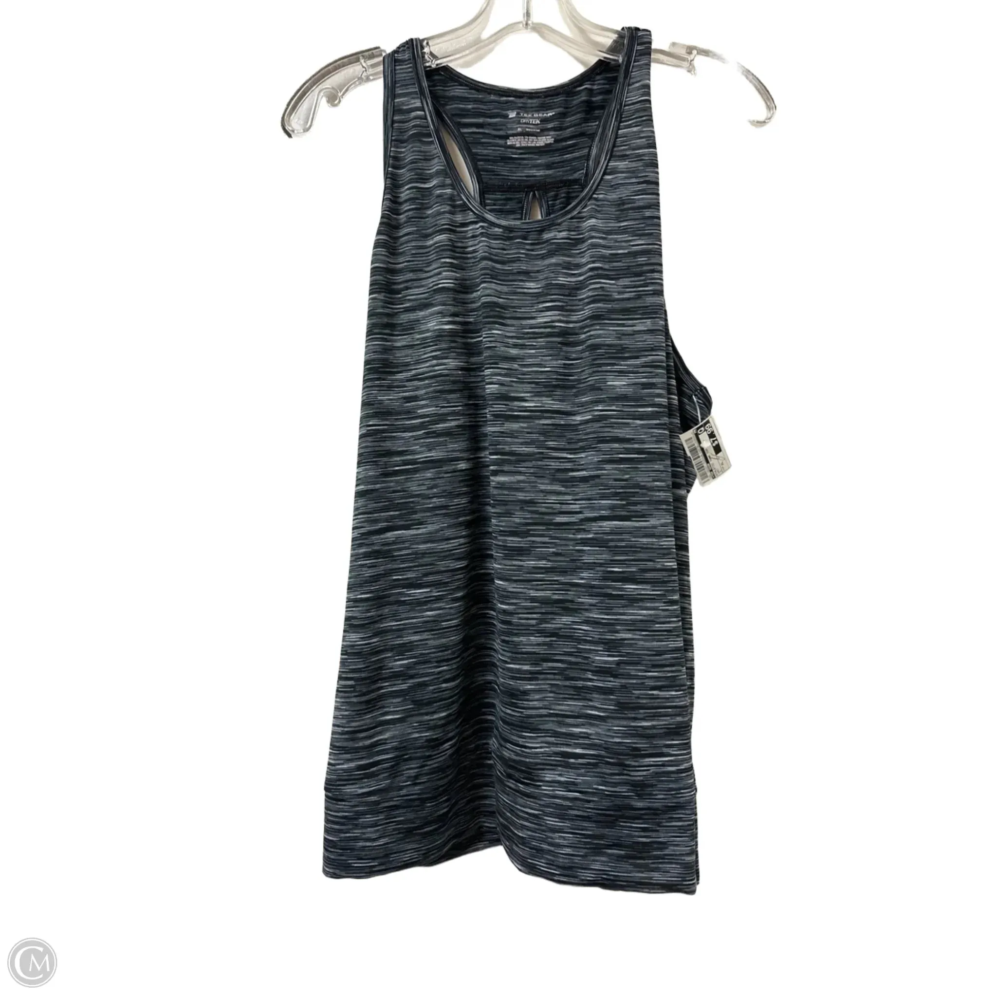 Athletic Tank Top By Tek Gear In Grey, Size: Xl