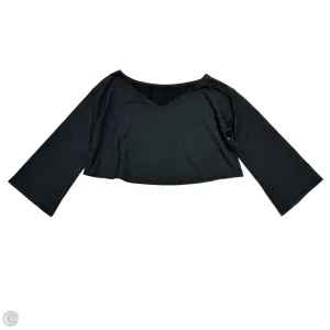 Athletic Top Long Sleeve Crewneck By Lululemon In Grey, Size: Xl