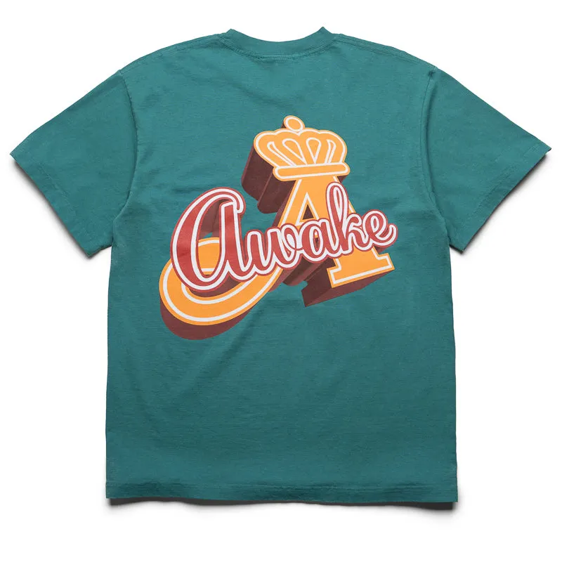 Awake NY Crown A Tee - Blue
