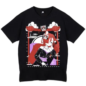 aWildKITsune Crop It T-Shirt