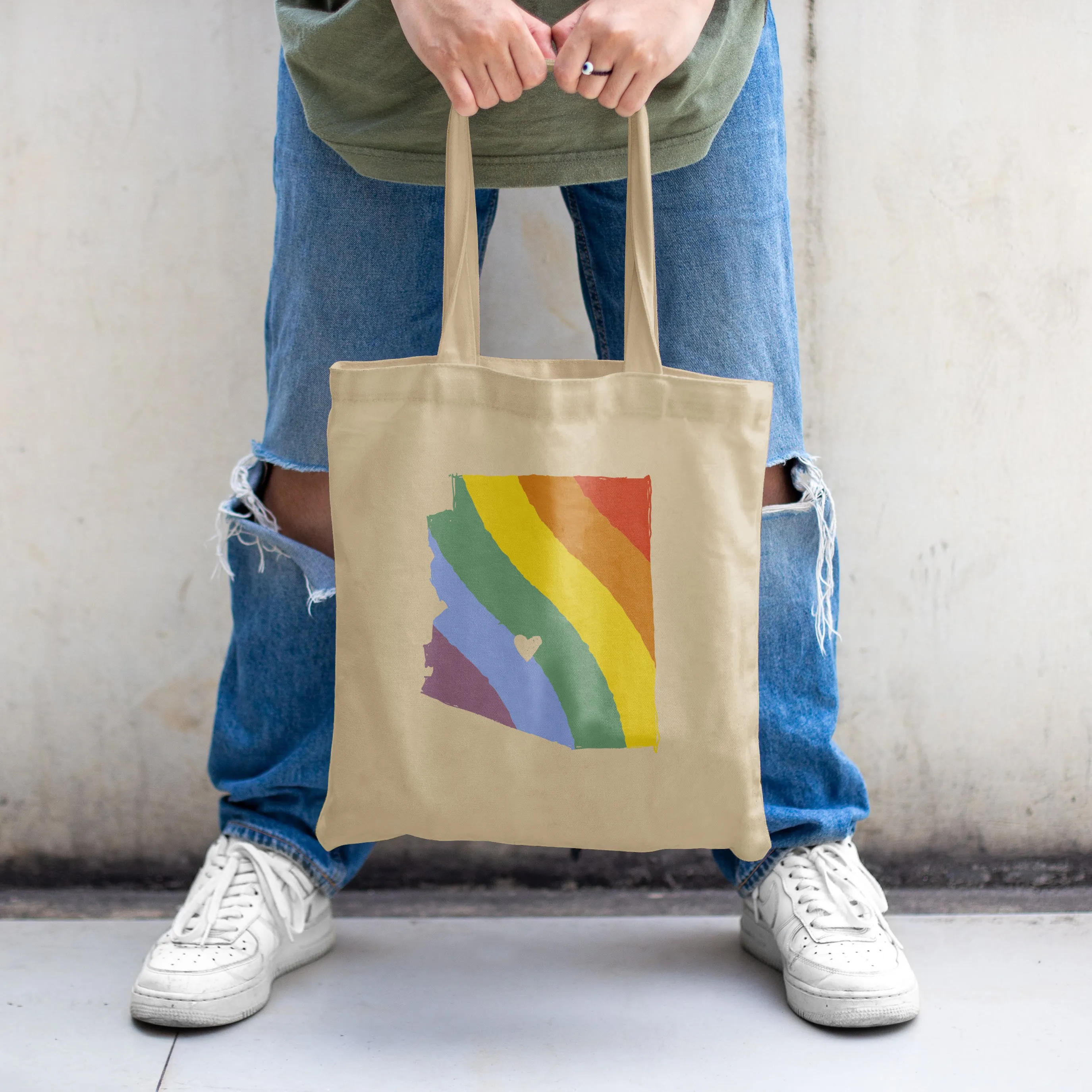 AZ Love PRIDE Full Color Tote
