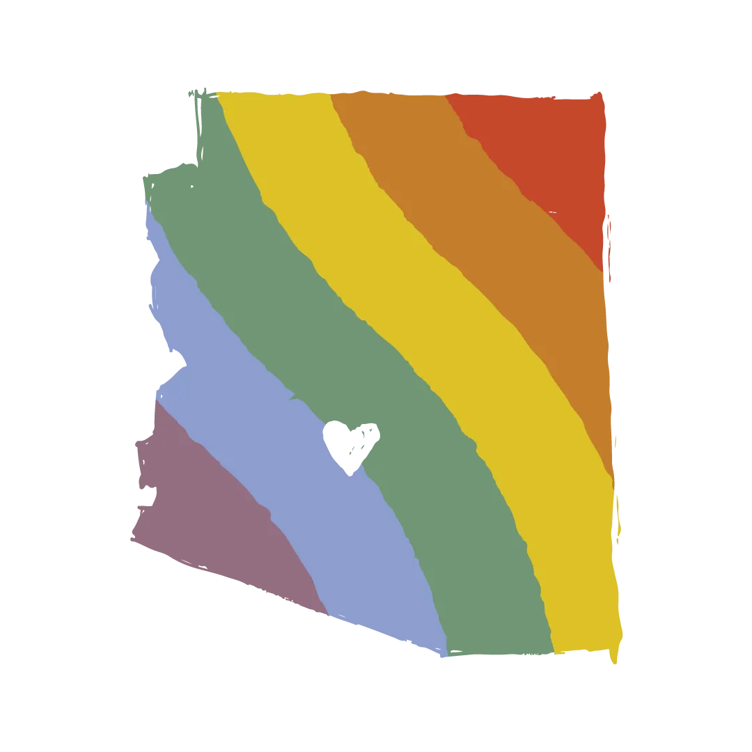 AZ Love PRIDE Full Color Tote