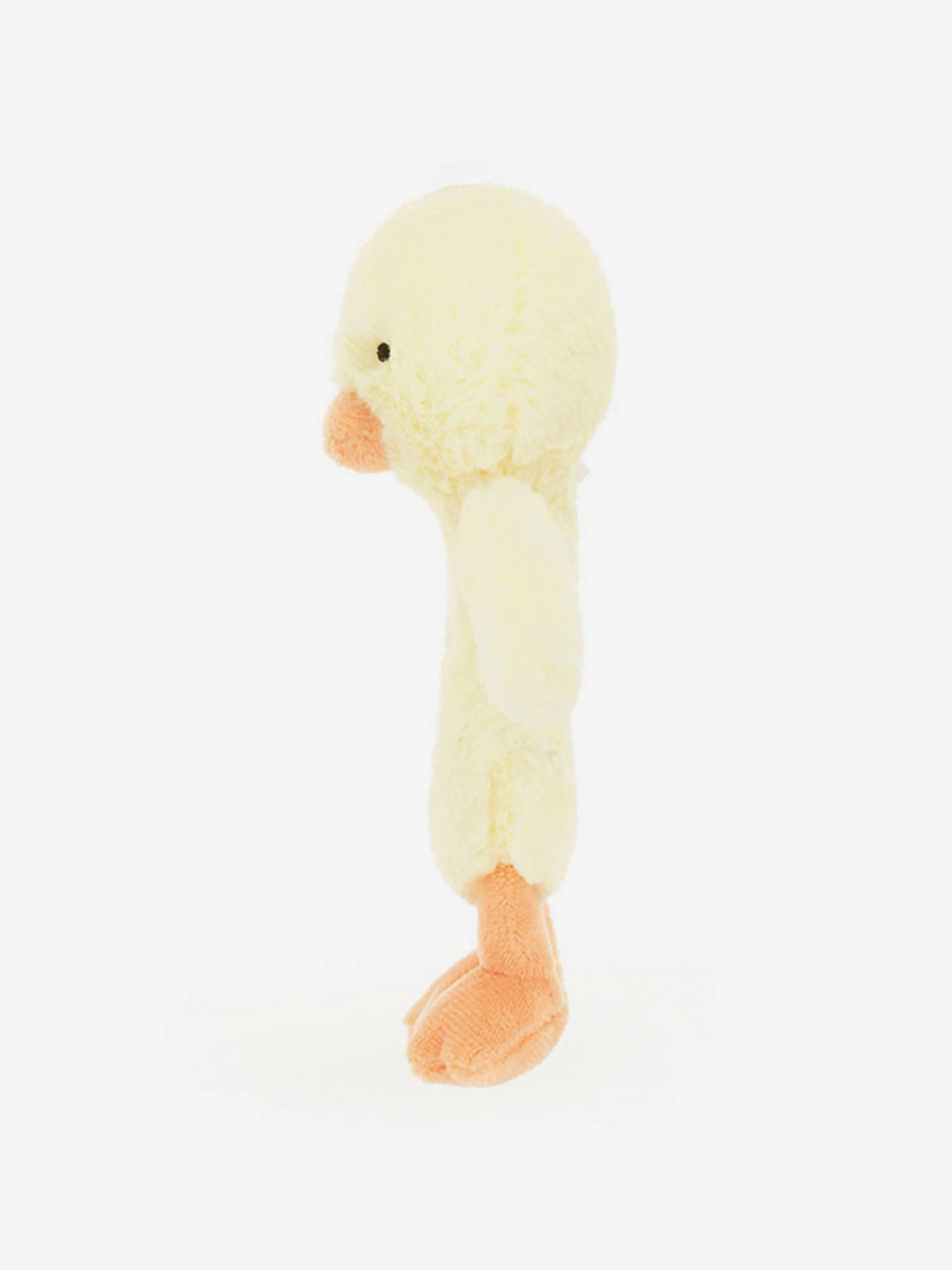Bashful Duckling Ring Rattle in Yellow (18cm)
