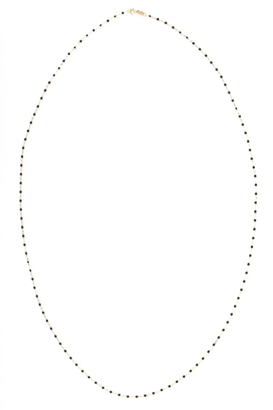 Black Bead Classic Gigi Necklace