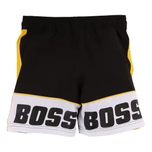 Black Logo Sweatshorts