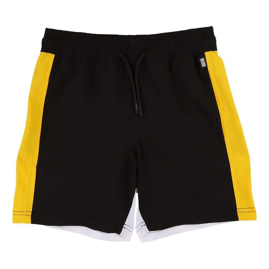 Black Logo Sweatshorts