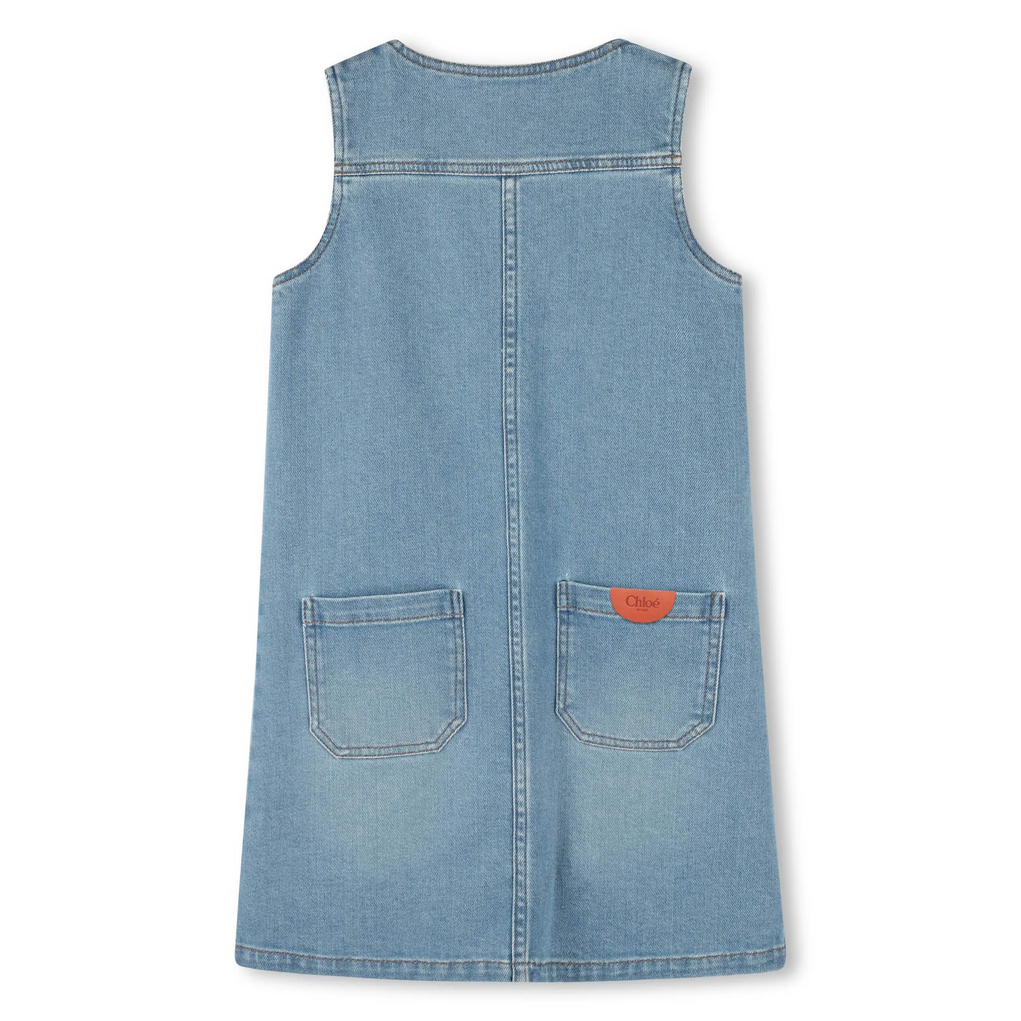 Bleach Denim Dress
