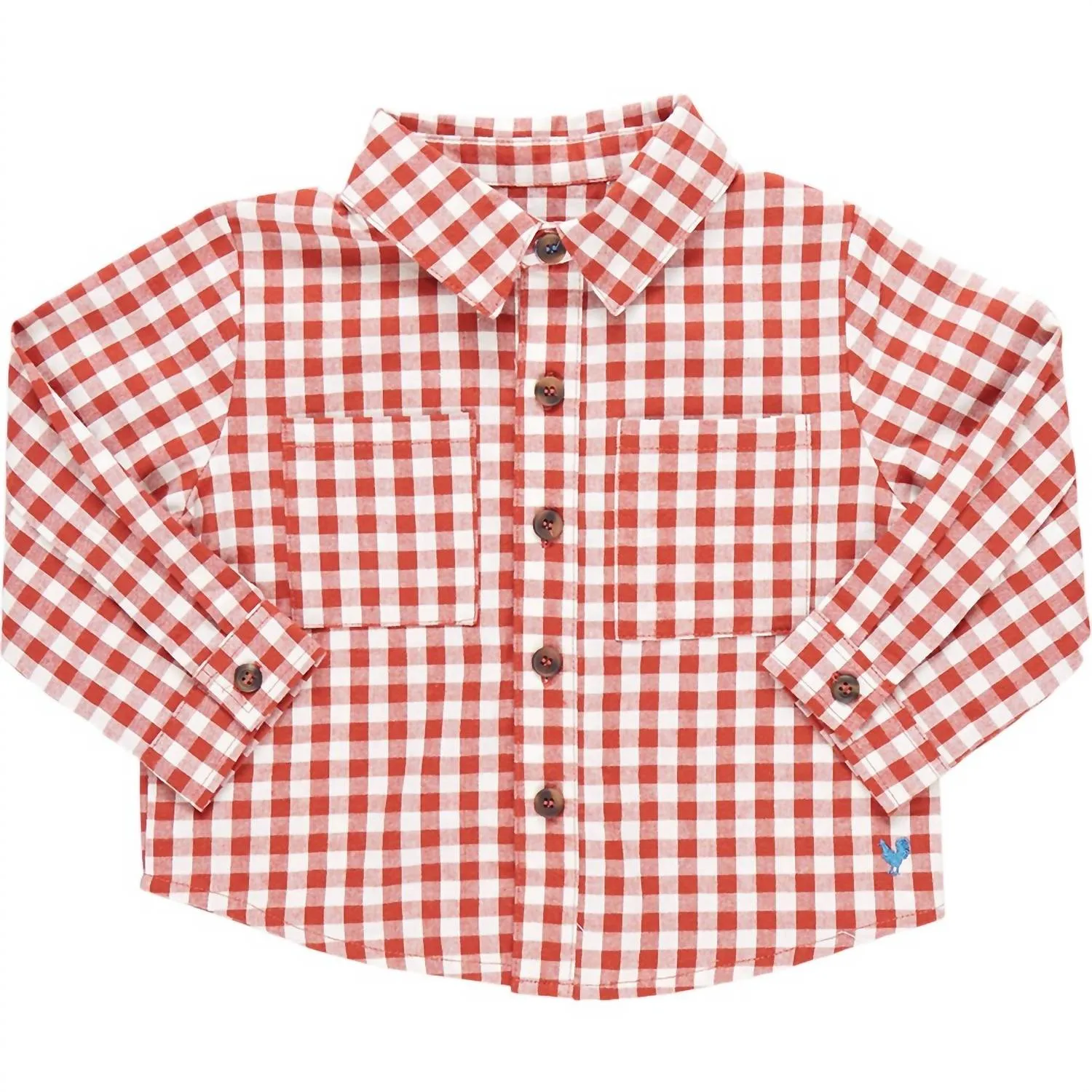 Boys Jack 2 Pocket Shirt In Pony Gingham