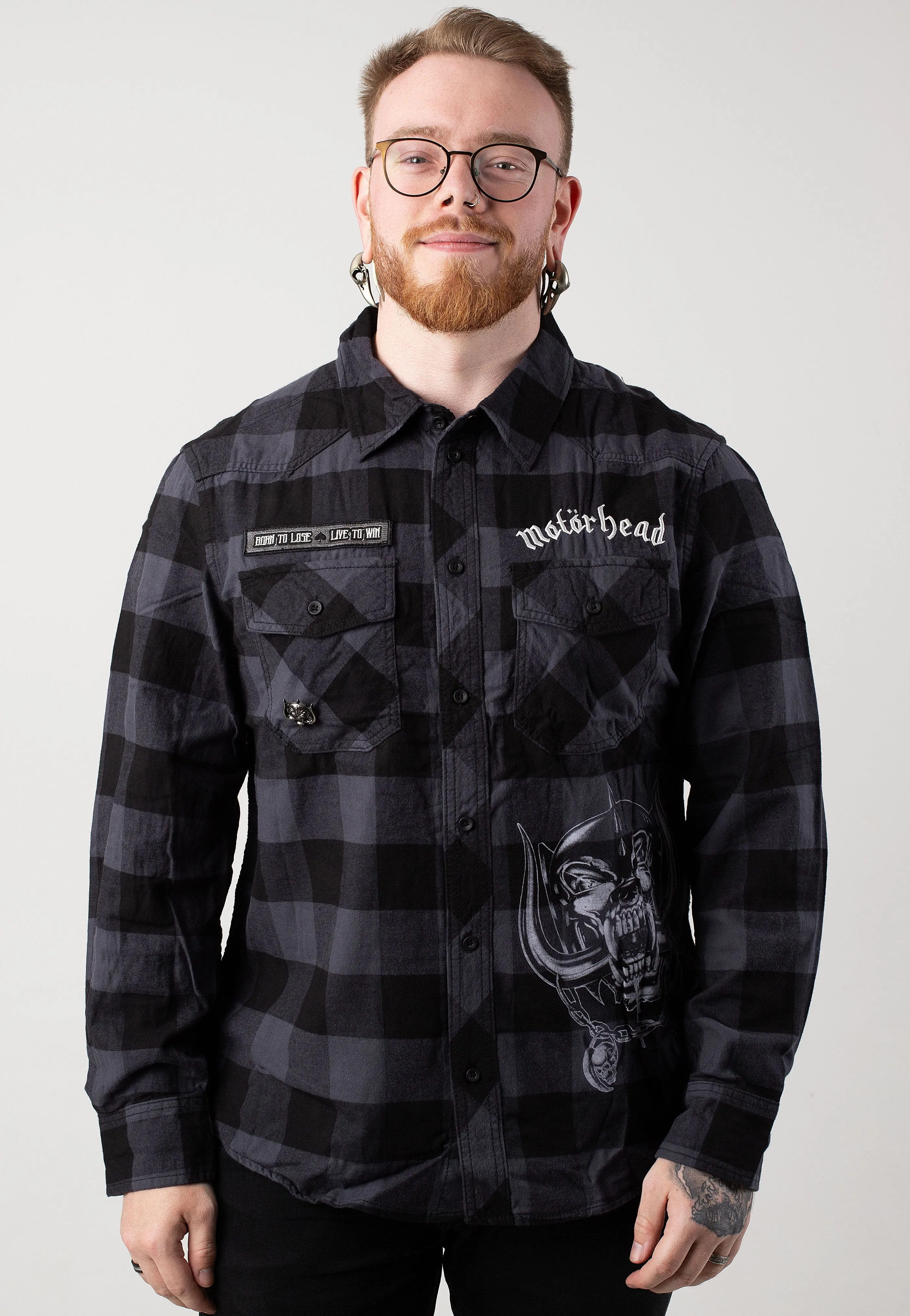 Brandit x Motrhead - Check - Shirt