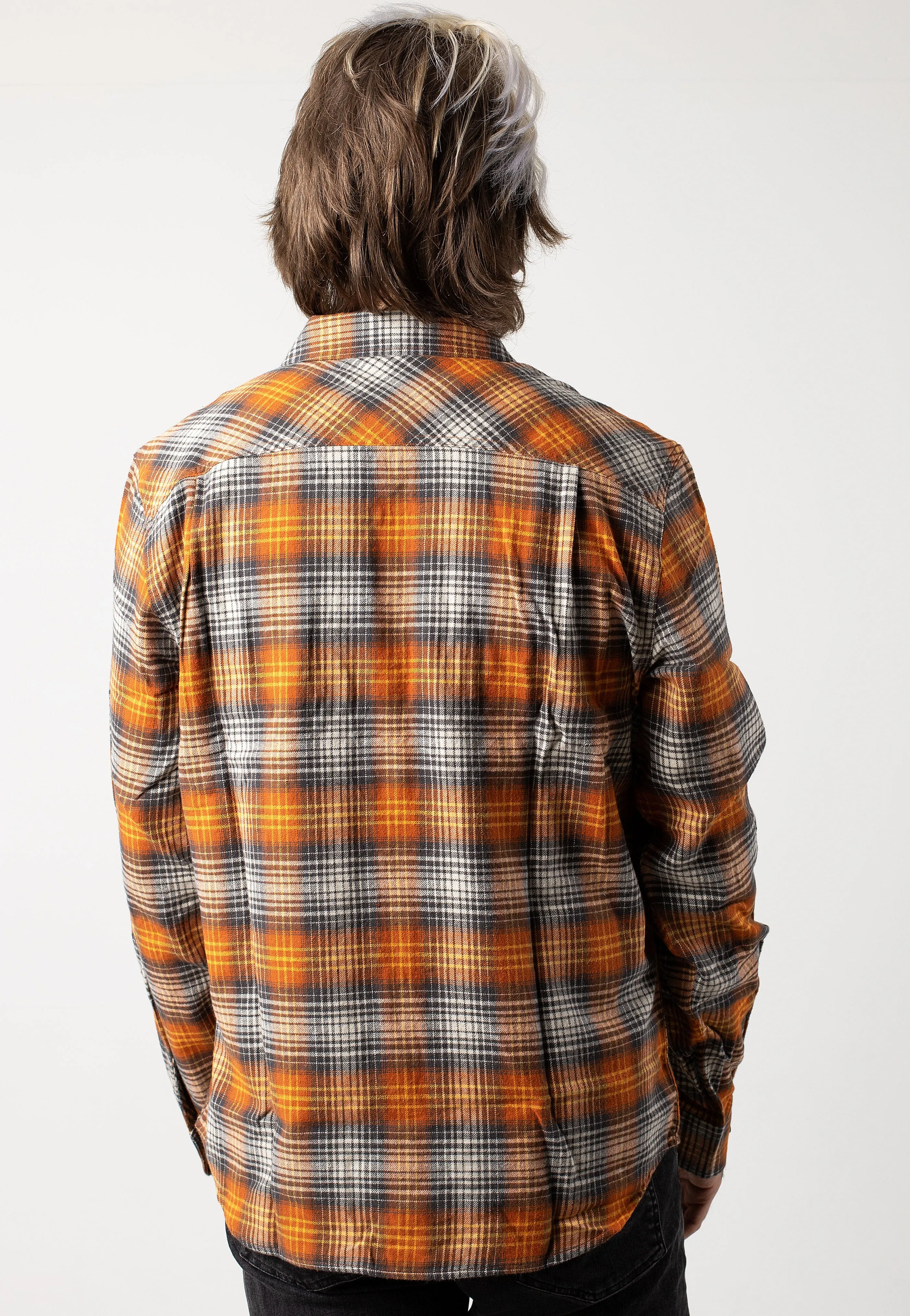 Brixton - Bowery Lw Ultra Terracotta/Black - Shirt