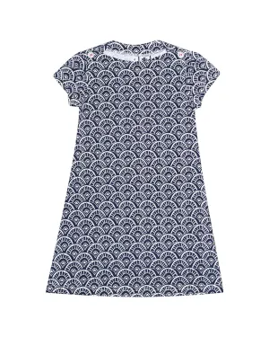 Busy Bees Georgia 2 Button Dress