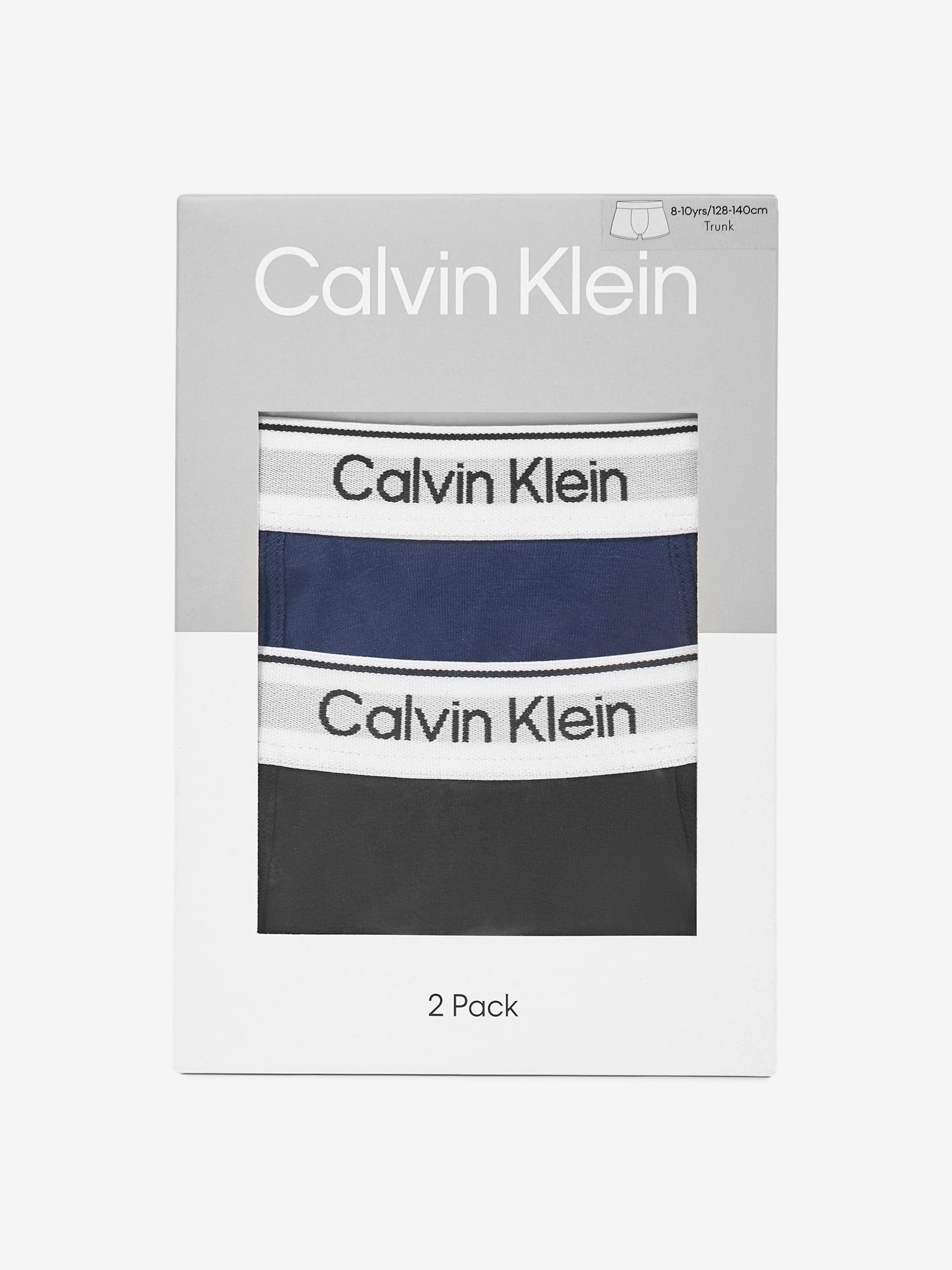 Calvin Klein Boys 2 Pack Boxer Shorts Set in Multicolour