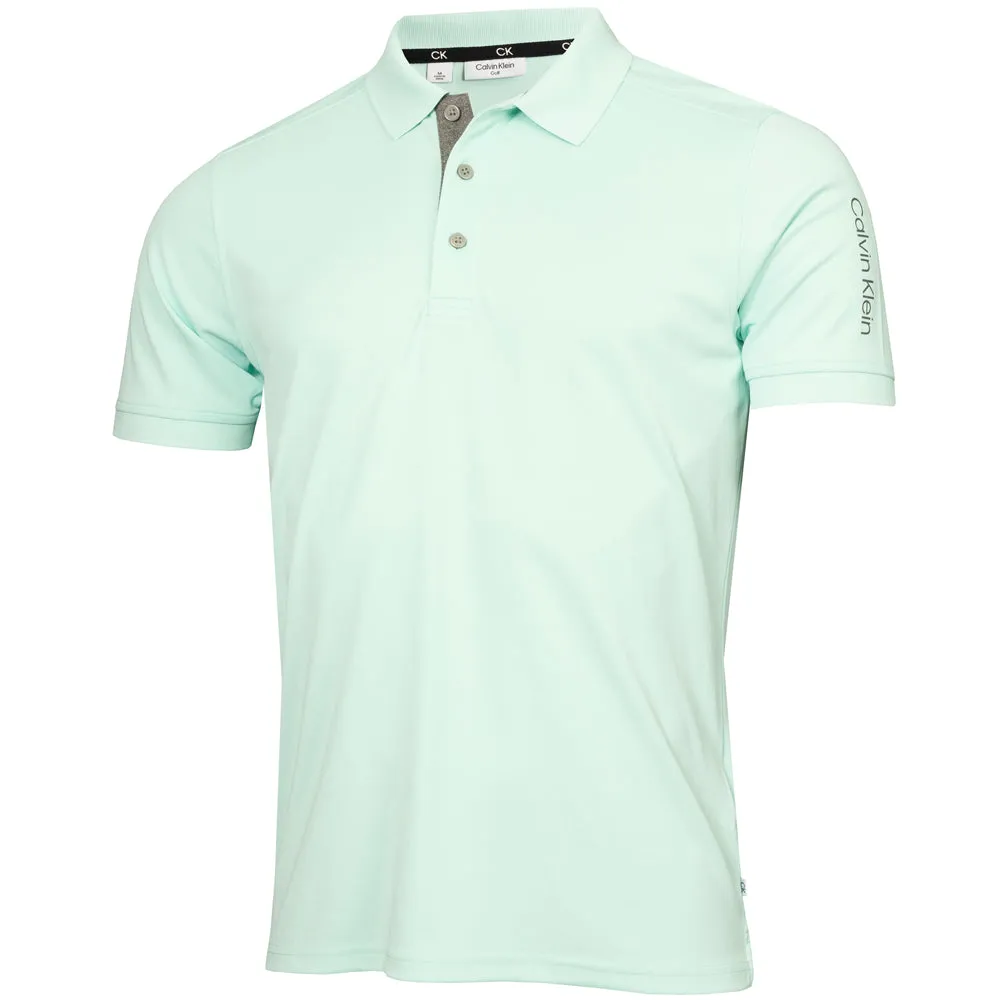 Calvin Klein Club Polo Shirt - Aqua