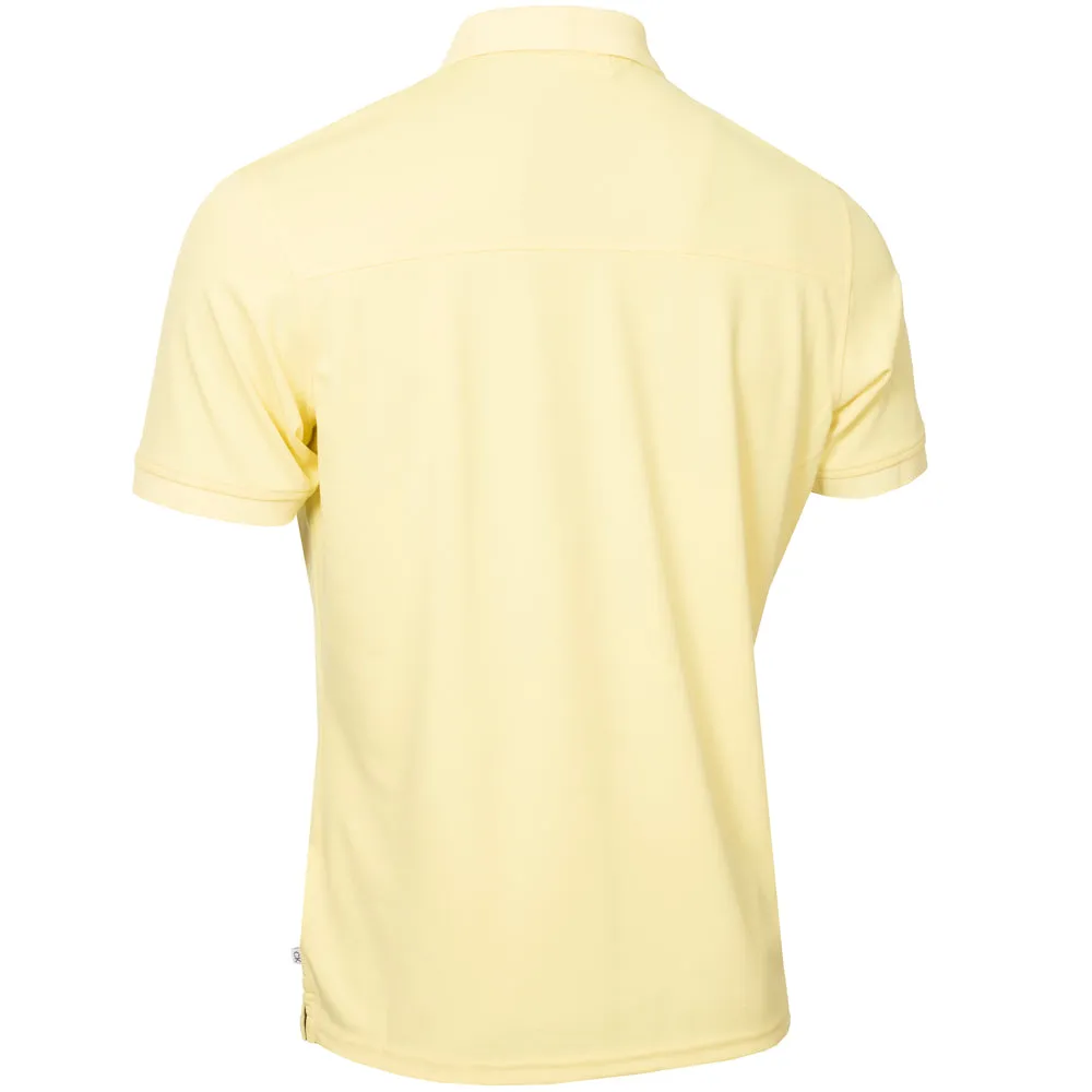 Calvin Klein Club Polo Shirt - Lemon