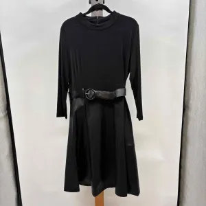 Calvin Klein Women's Size 16 Black Solid Dress