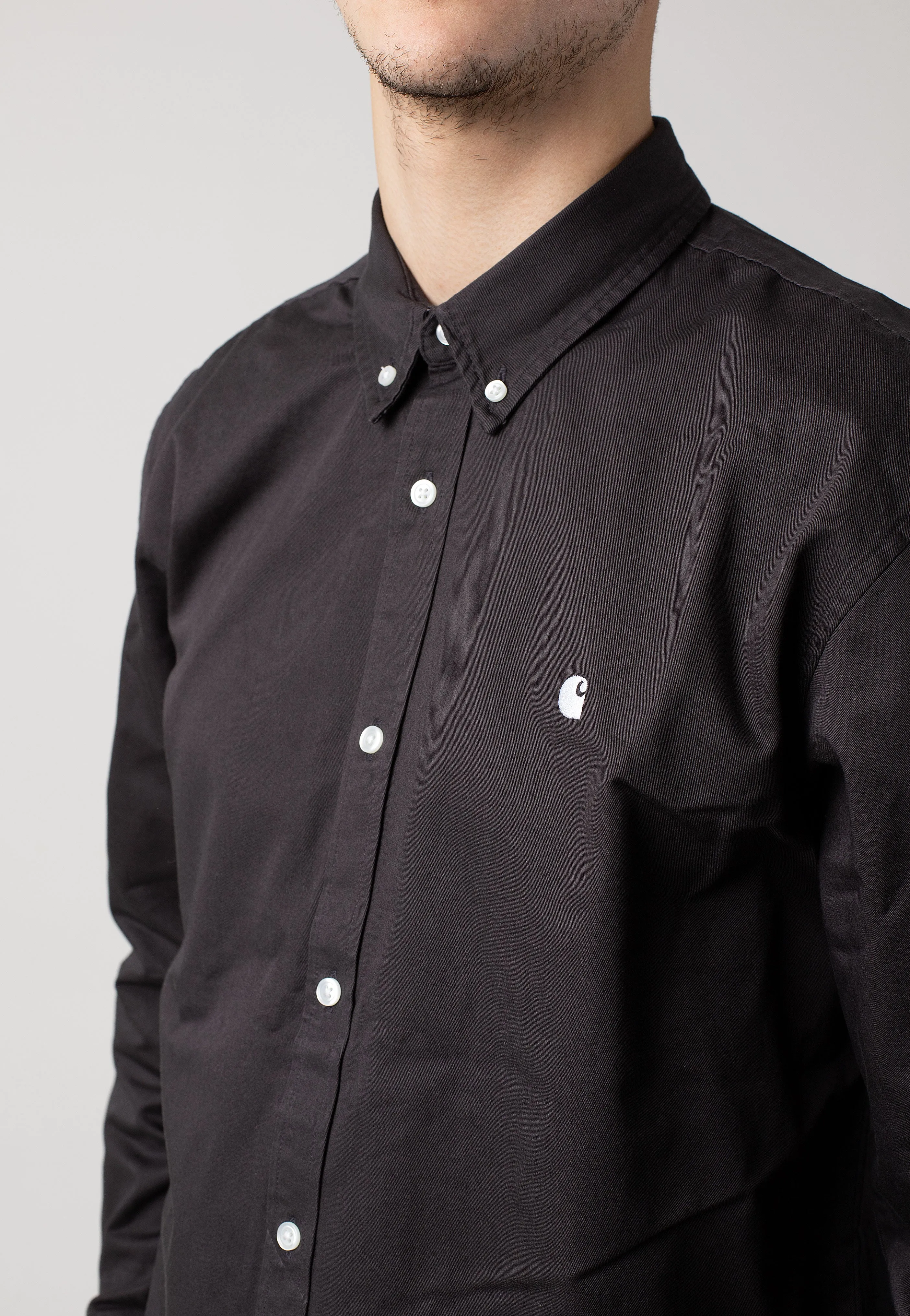 Carhartt WIP - Madison Charcoal/White - Shirt