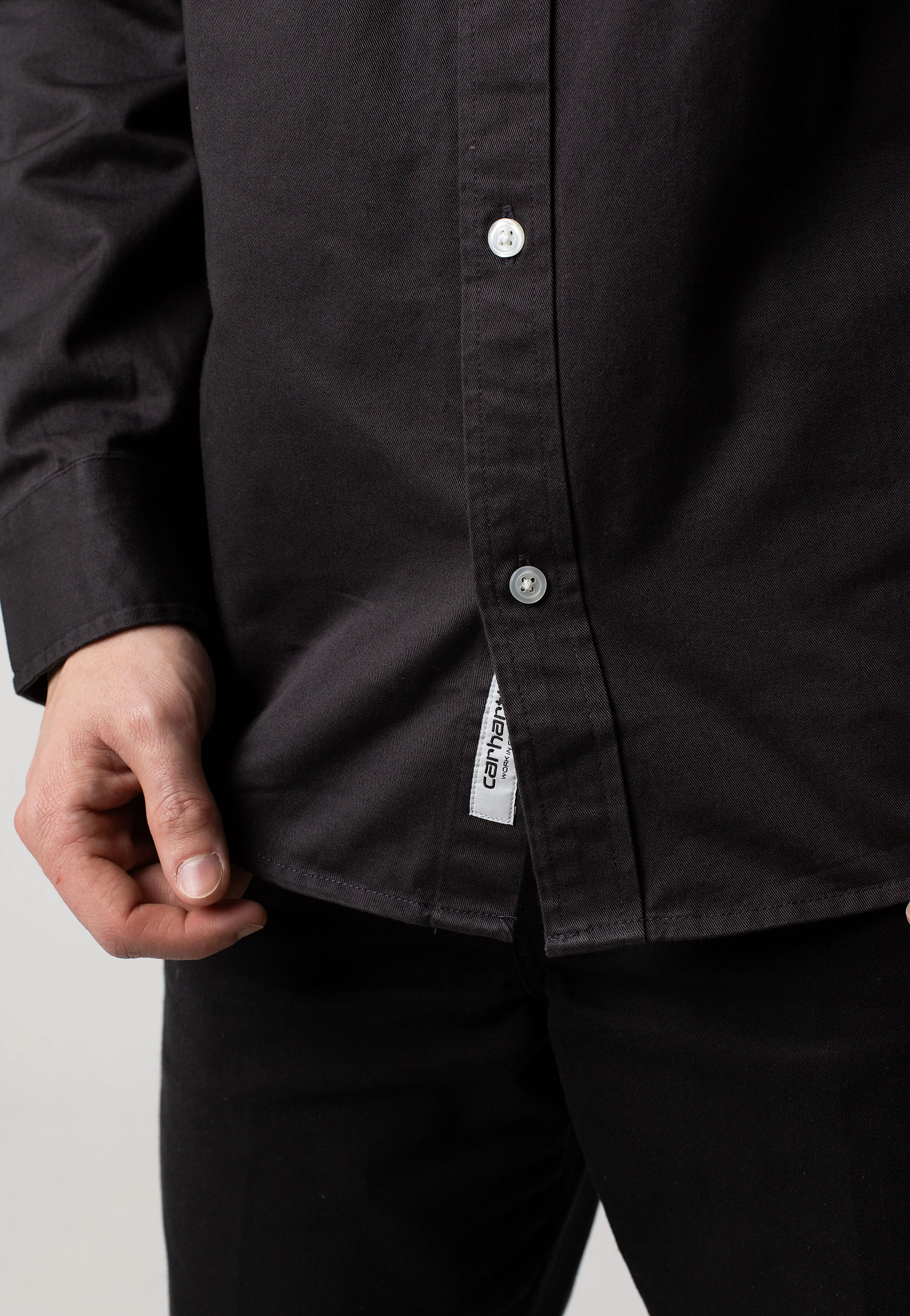 Carhartt WIP - Madison Charcoal/White - Shirt