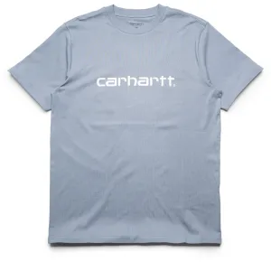 Carhartt WIP Script Tee - Dove Grey/Wax