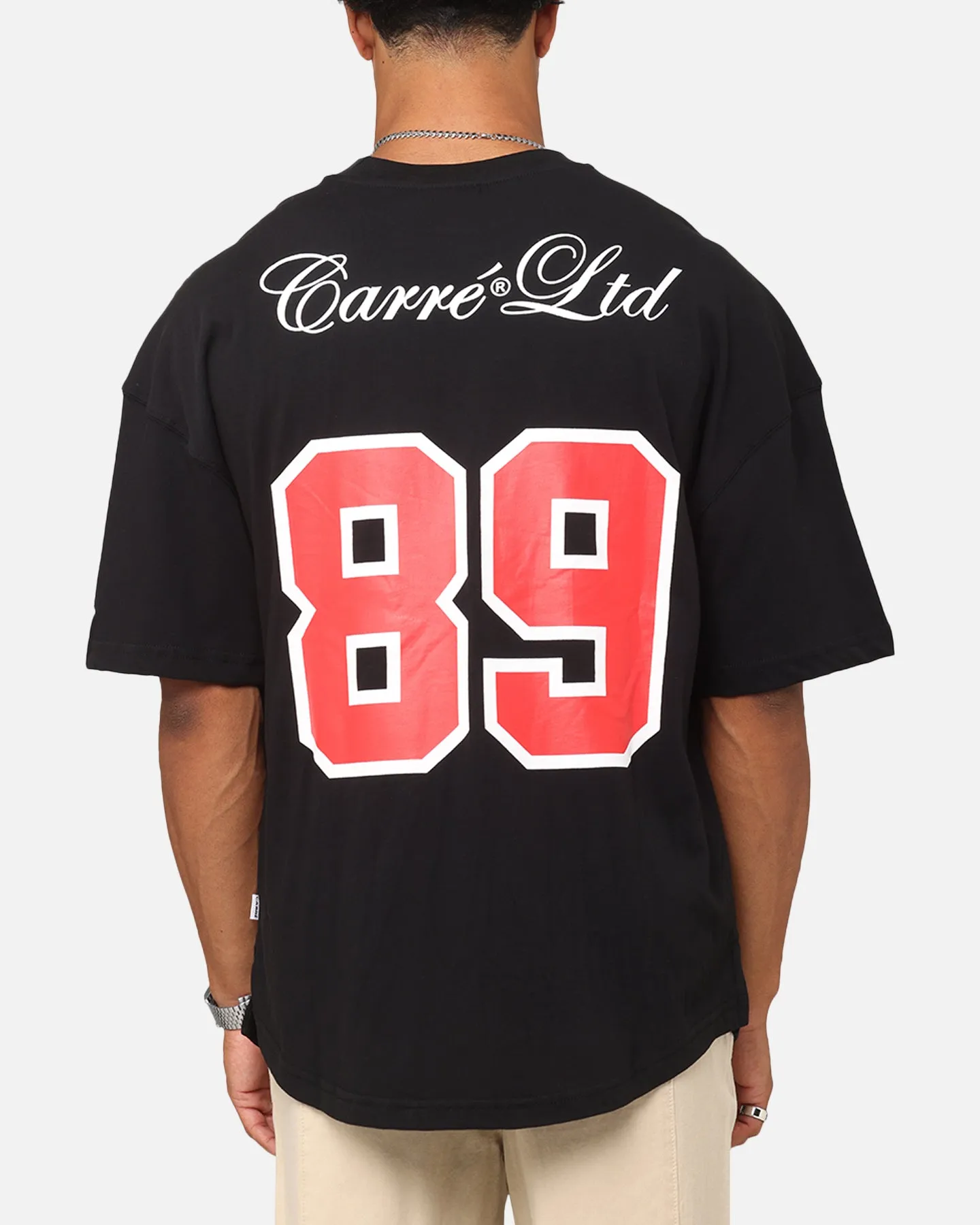 Carre Hitta Grid Iron T-Shirt Black/Red