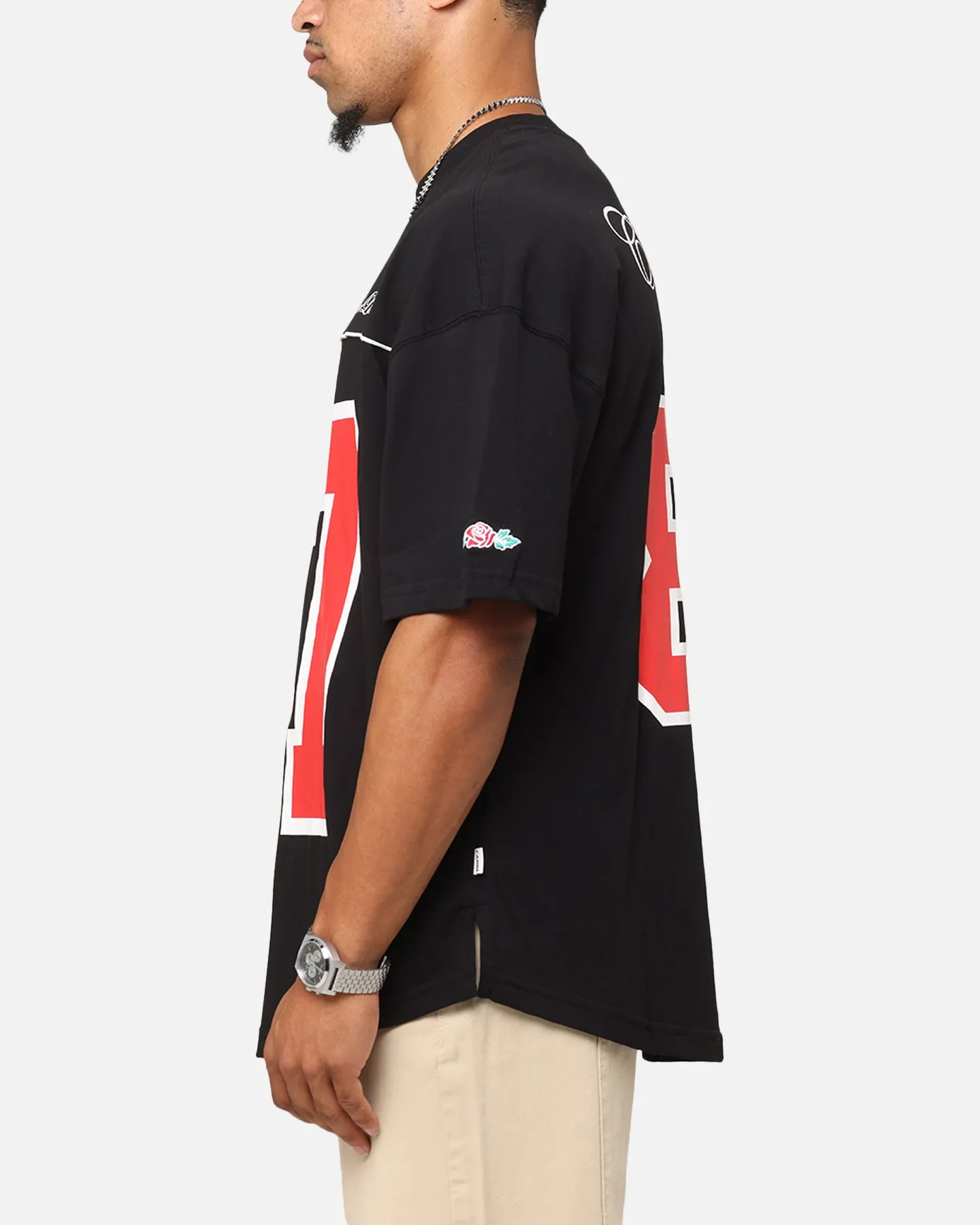 Carre Hitta Grid Iron T-Shirt Black/Red