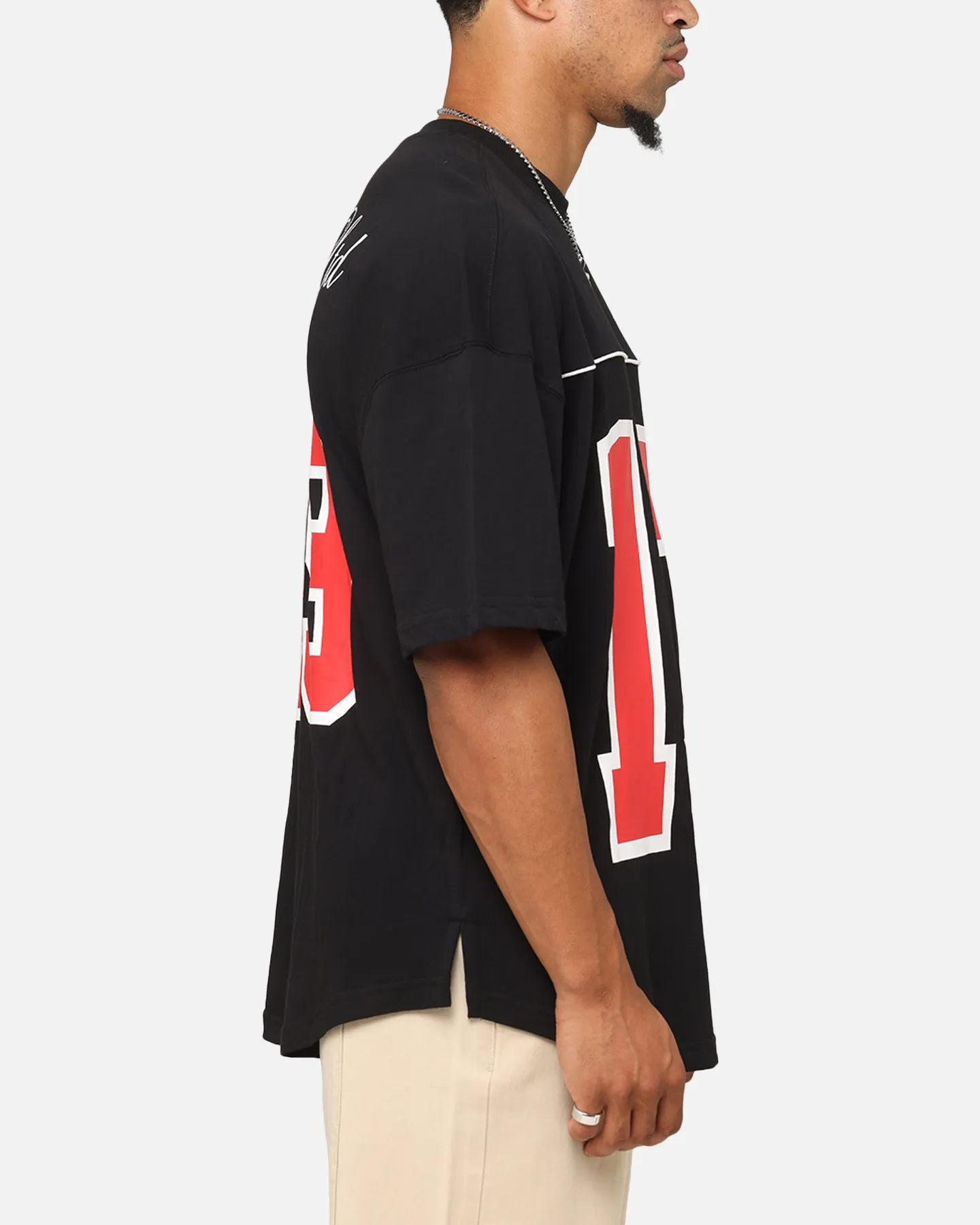 Carre Hitta Grid Iron T-Shirt Black/Red