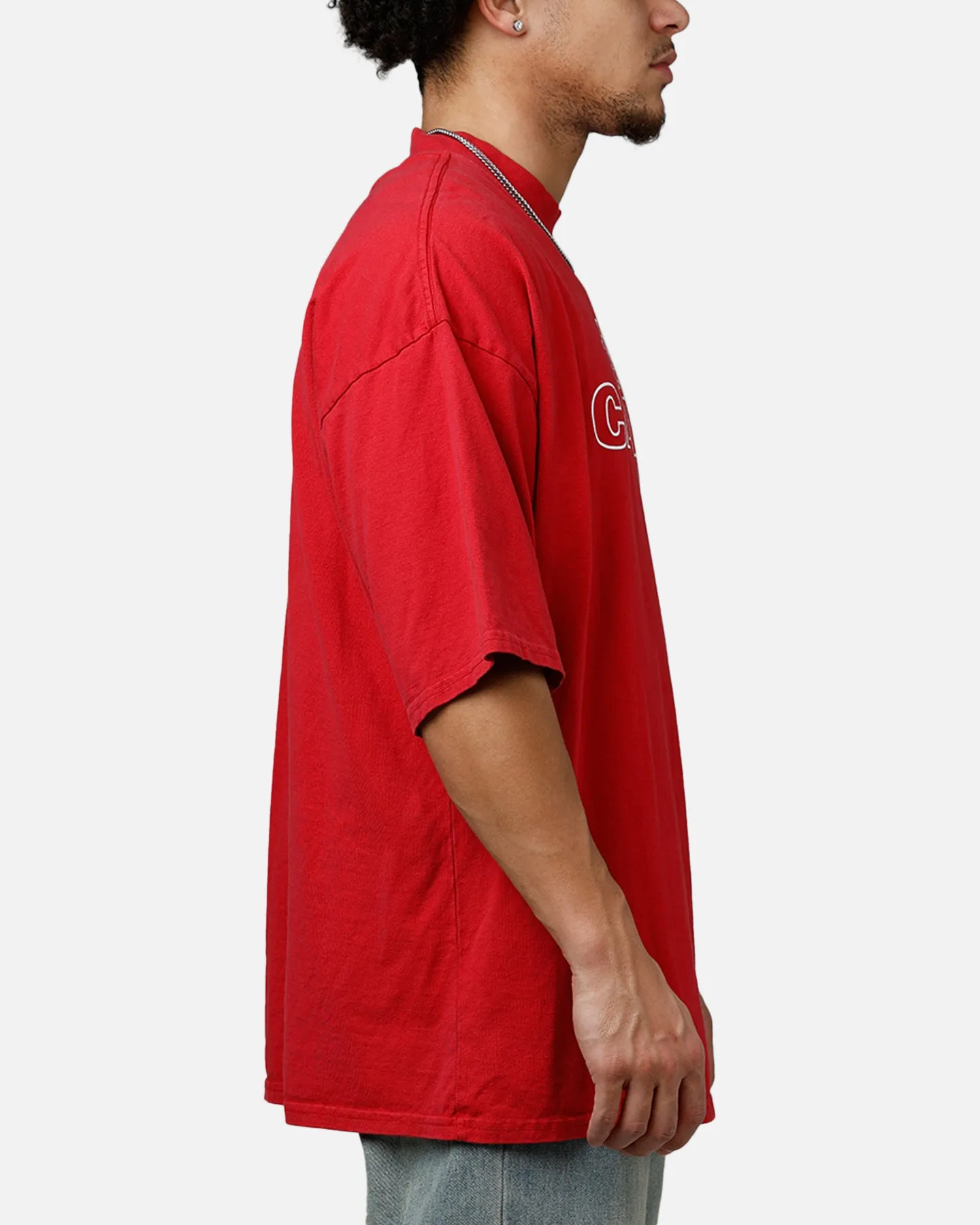 Carre Rosebud Drop T-Shirt Red
