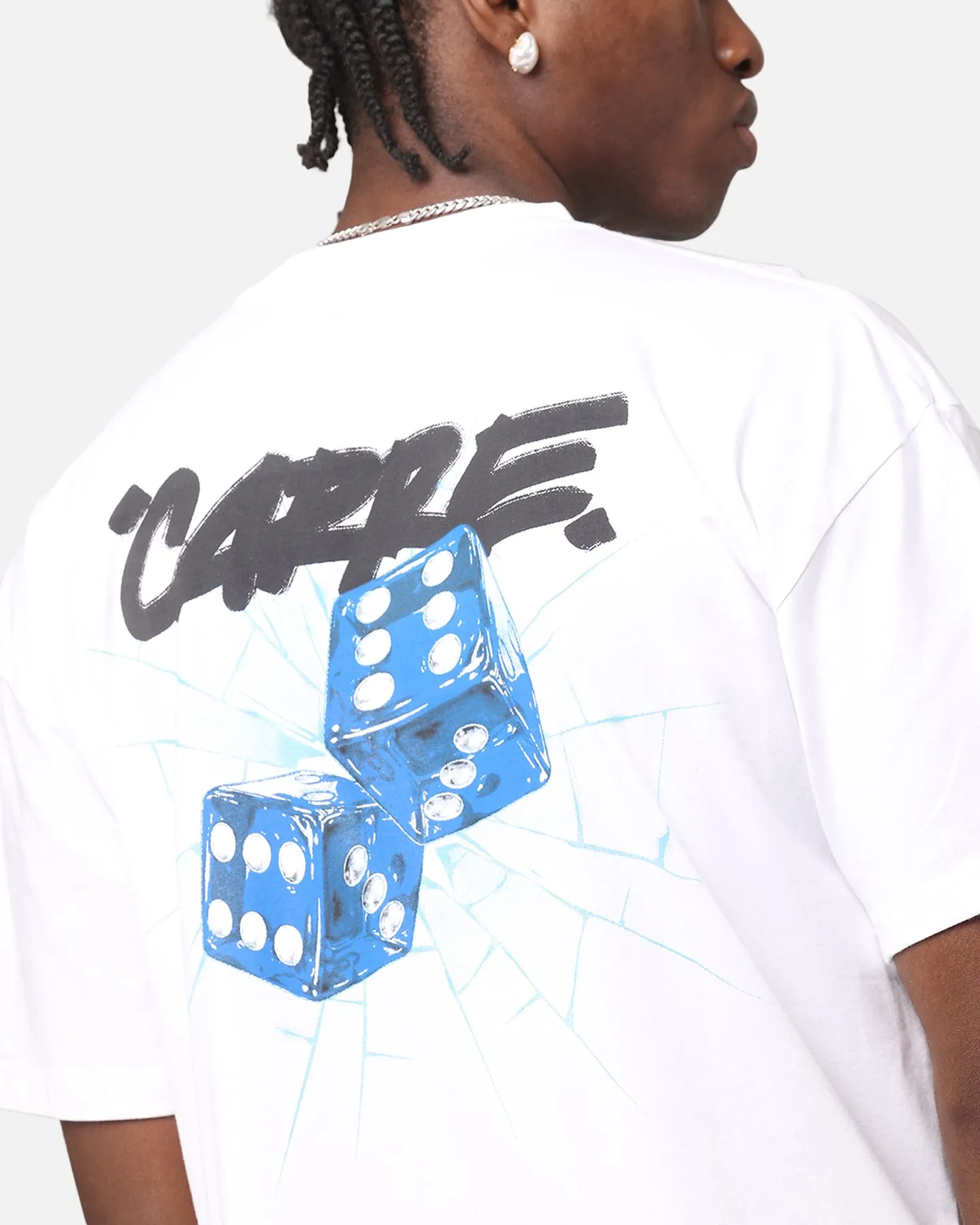 Carre Smashed Drop T-Shirt White