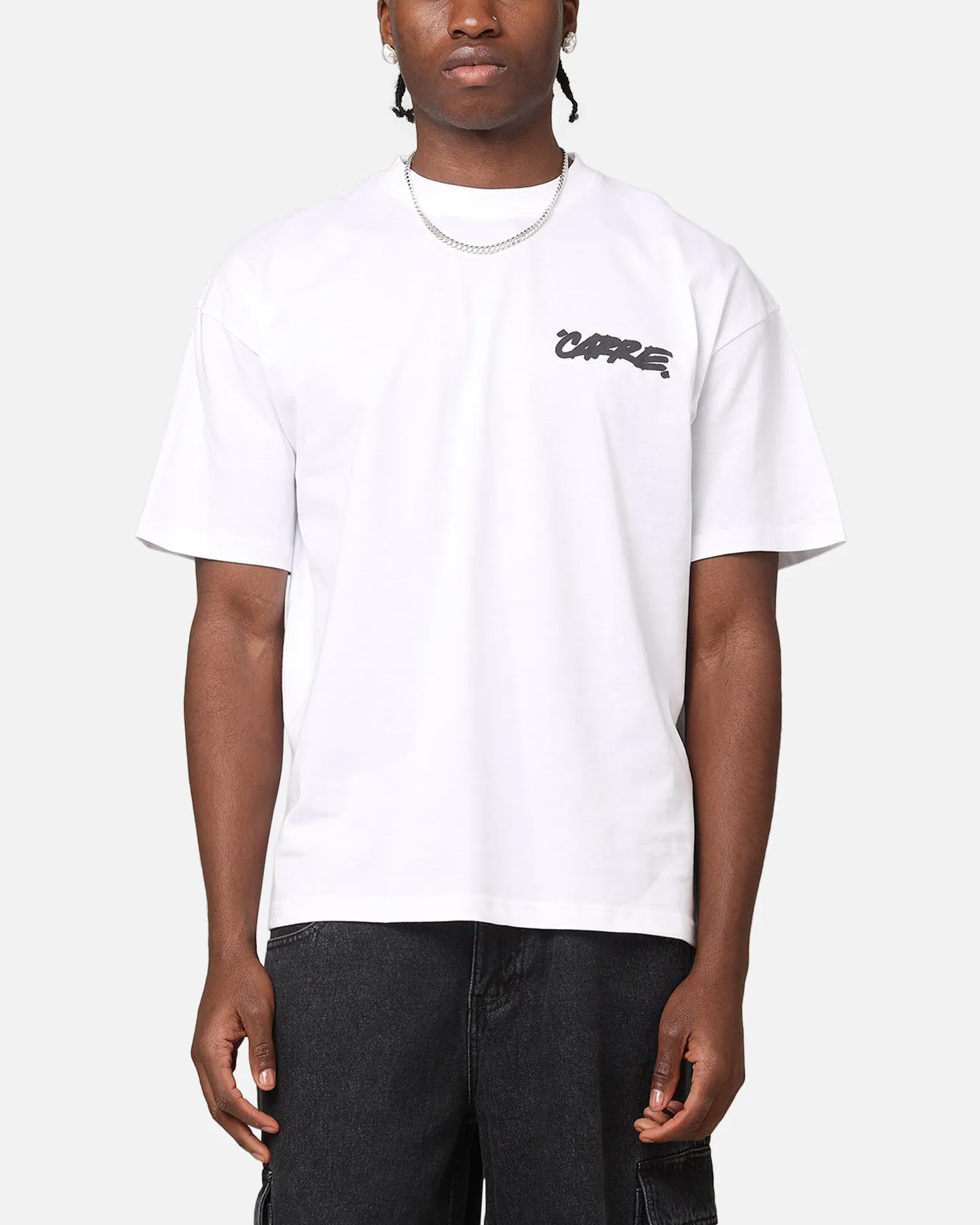 Carre Smashed Drop T-Shirt White