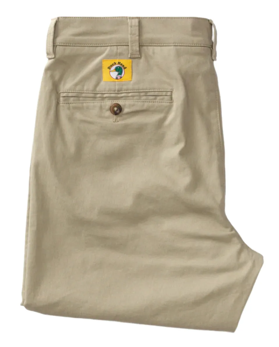 Classic Fit Gold School Chino (Khaki Gold Patch)