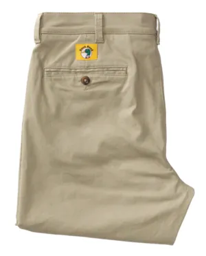 Classic Fit Gold School Chino (Khaki Gold Patch)