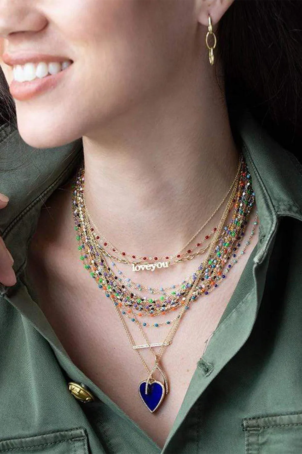 Classic Gigi Necklace - 16.5in - Iceberg