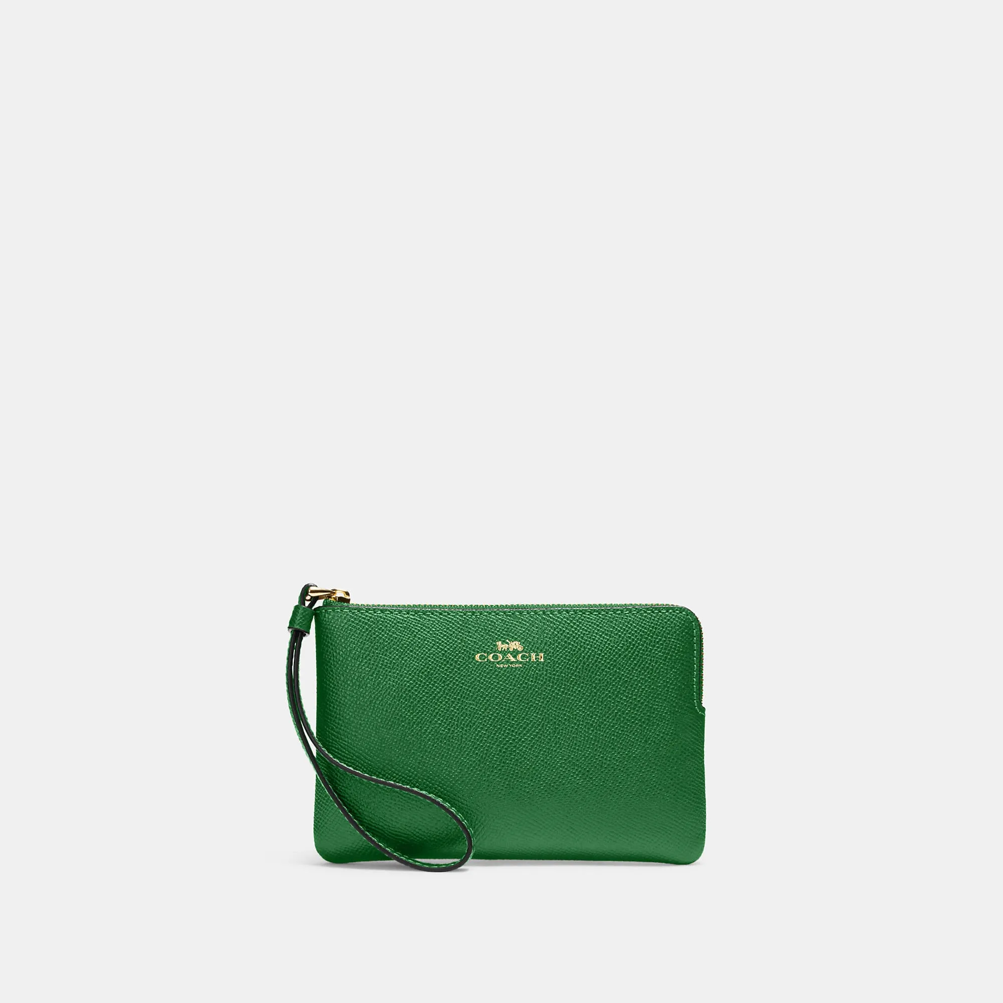 COACH Corner Zip Wristlet