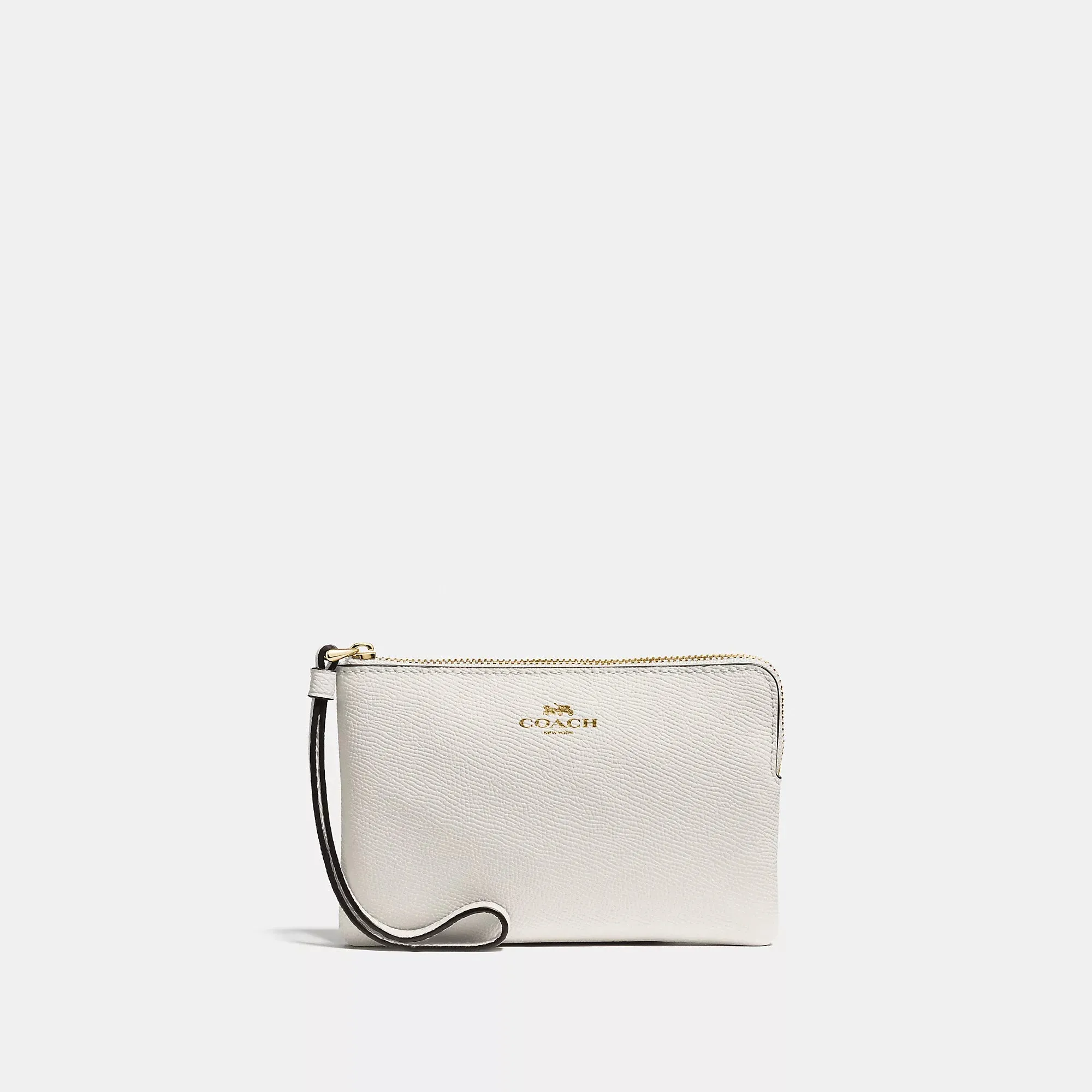 COACH Corner Zip Wristlet