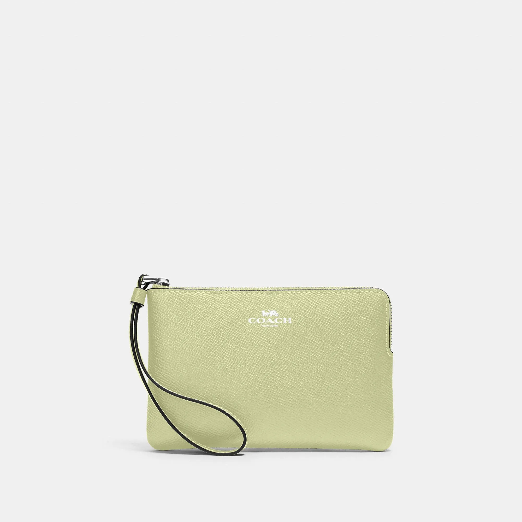 COACH Corner Zip Wristlet