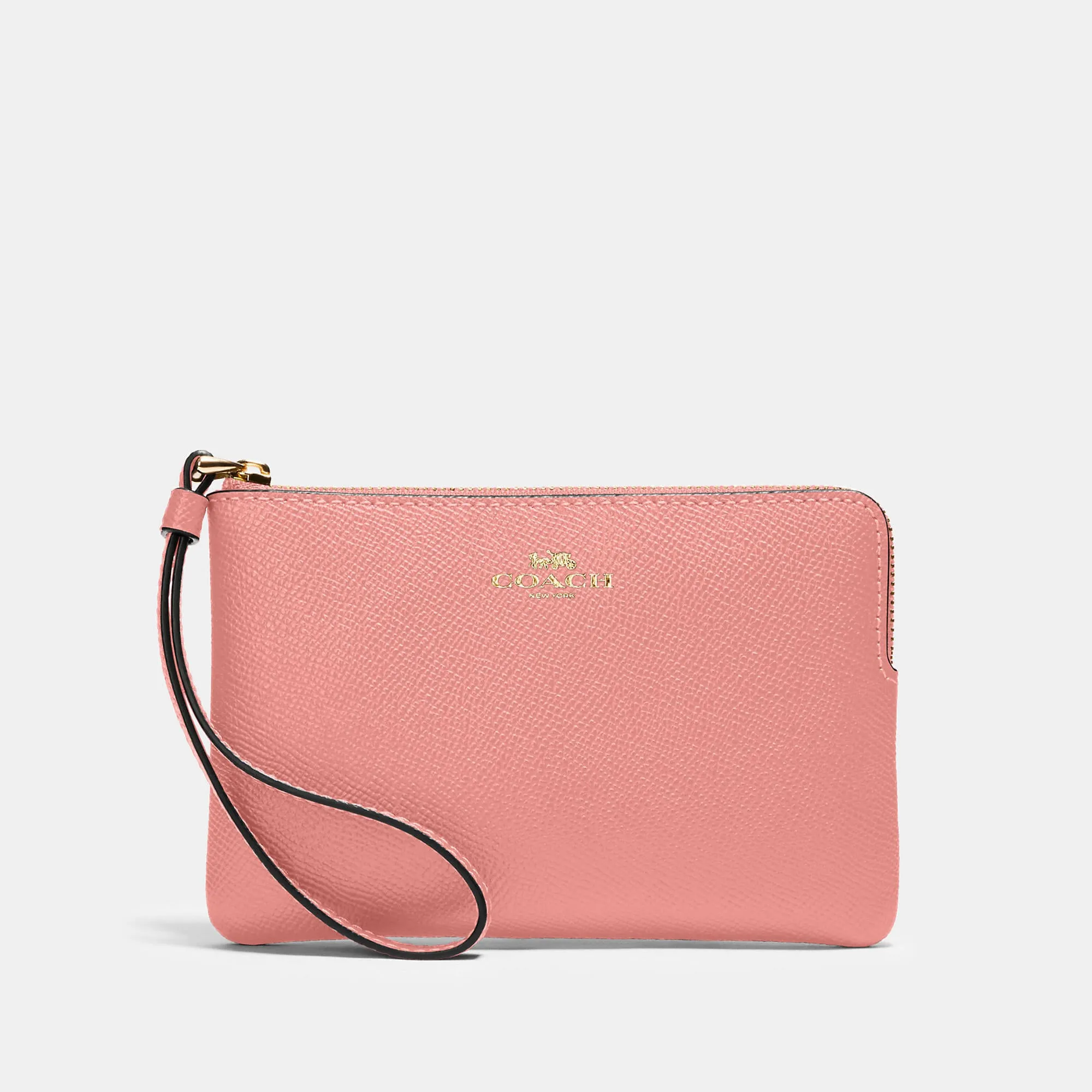 COACH Corner Zip Wristlet