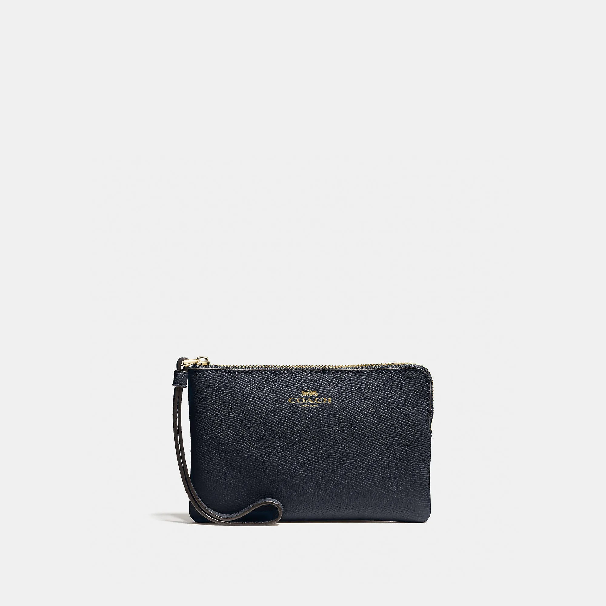 COACH Corner Zip Wristlet